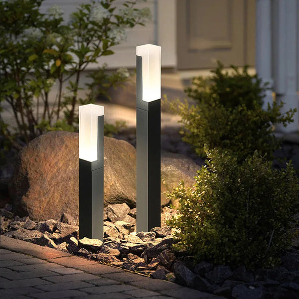 LED solar lawn light, outdoor waterproof courtyard light manufacturer, minimalist community garden villa park landscape light